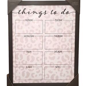 Burnes Of Boston Things To Do Leopord Dry Erase Board